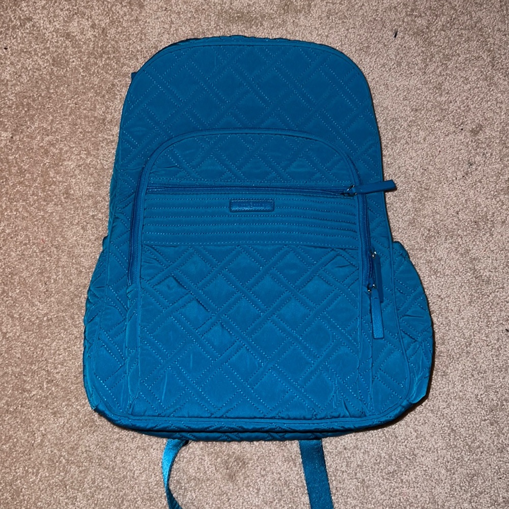 NWT- Vera Bradley Campus Tech Backpack in “Bahama Bay”